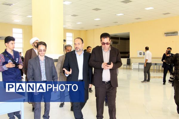 بازدید معاون پرورشی و فرهنگی وزارت آموزش و پرورش از اردوگاه دانش آموزان شهید چمران بجنورد