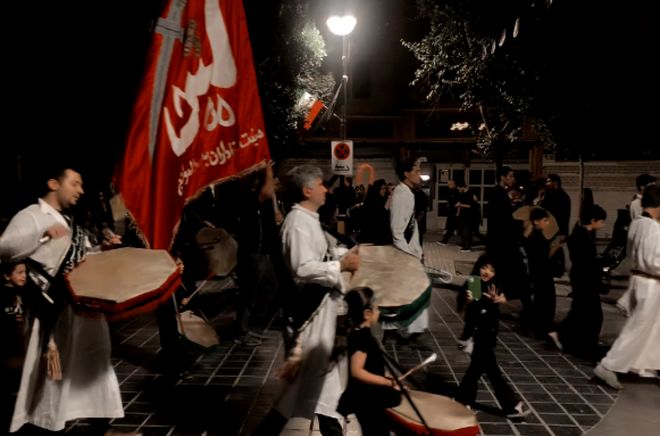 شب تاسوعای حسینی در شهرری