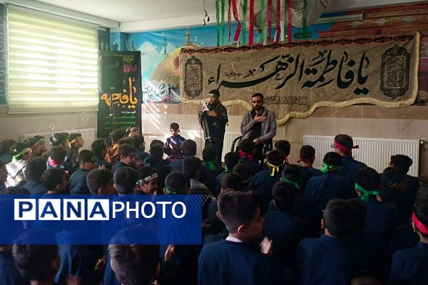 طنین یا زهرا سلام‌الله‌علیها در مدرسه  غیاث‌الدین جمشید کاشانی ملارد