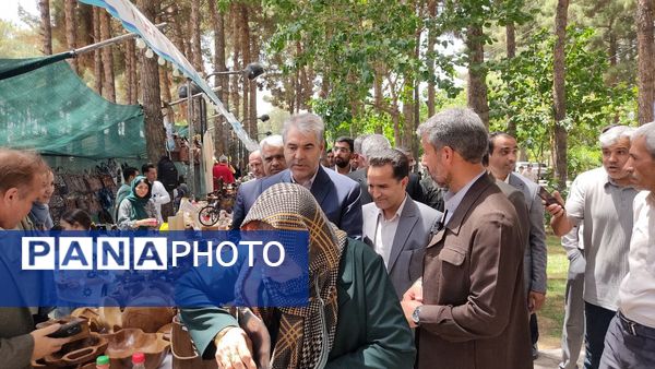افتتاحیه نمایشگاه جشنواره بزرگ تاک پلو در شهرستان خلیل آباد 