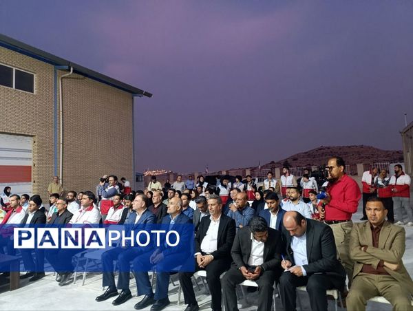 افتتاح ساختمان جمعیت هلال احمر شهرستان جم
