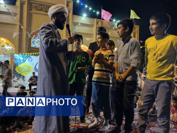 حضور پرشور کودکان در جشن میلاد حضرت محمد (ص) و امام صادق (ع)