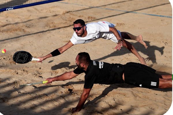 قهرمانی تنیسورهای ایران در رقابت‌های بین‌المللی ساحلی