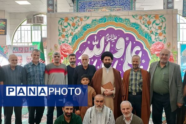  حضور رئیس آموزش‌و‌پرورش فیروزکوه در اعتکاف