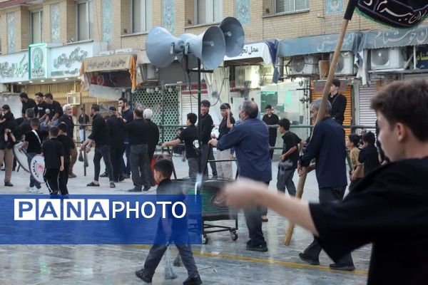 جلوه‌هایی از عزاداری تاسوعای حسینی در قم