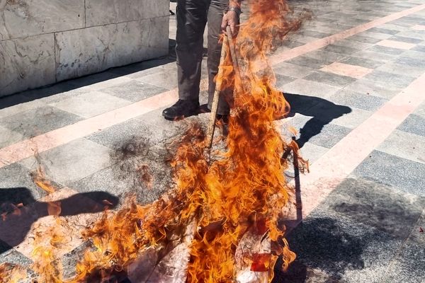 حضور باشکوه مردم، دانش آموزان و فرهنگیان منطقه رضویه در راهپیمایی روز جهانی قدس 