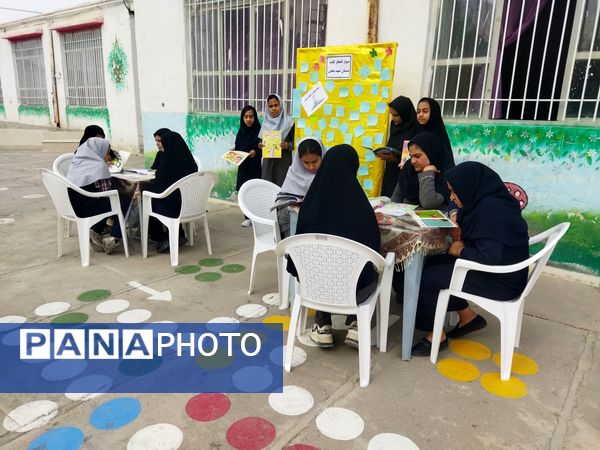 زنگ کتاب و کتابخوانی در مدرسه شهید نجفی فدافن به صدا درآمد