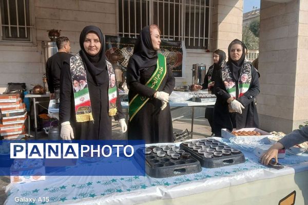 تجلی عطر حرم اباعبدالله الحسین در شهر قیامدشت