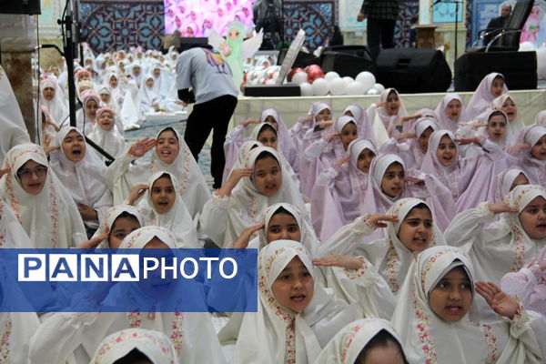 برگزاری جشن فرشته ها در ناحیه یک ری