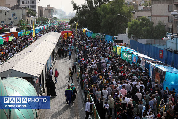 مهمونی ۱۰ کیلومتری غدیر در تهران    