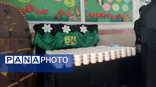عزاداری حضرت فاطمه الزهرا(س) در مدارس جانبازان کربلا و ایران تایر اسلامشهر