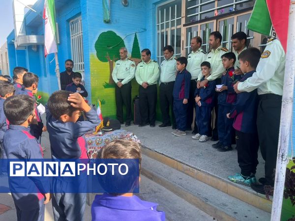 آیین گرامیداشت هفته نیروی انتظامی در خاتم