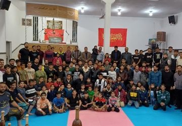  بازدید دانش‌آموزان دبیرستان شهید فلاحتی از زور خانه تاریخی علی‌ابن‌علی‌طالب(ع) در مروست