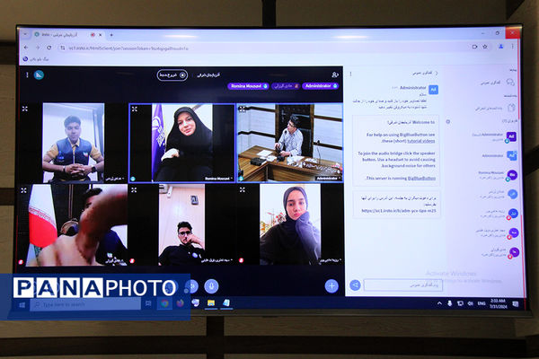 گفت‌وگوی صمیمی مدیرعامل خبرگزاری پانا با دانش‌آموزخبرنگاران استان‌ها
