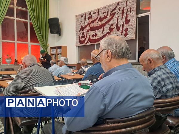 مراسم شب اربعین در مسجد الهادی نیشابور