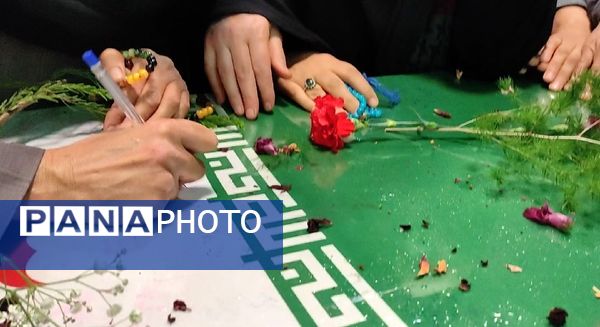 شمع وجود شهید گمنام، محفل منتظران را نورانی کرد