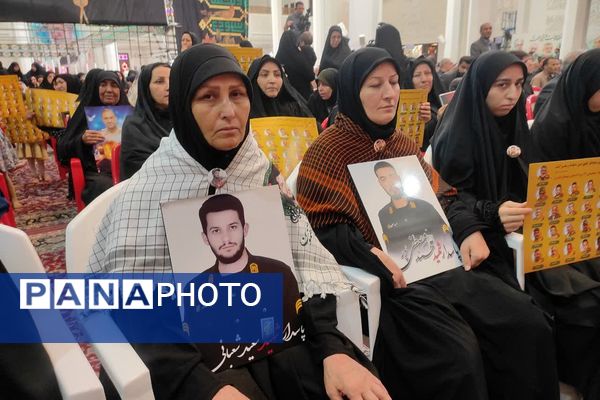 مراسم چهلمین روز شهدای جنگ 12 روزه تهاجم رژیم صهیونیستی در شیراز 