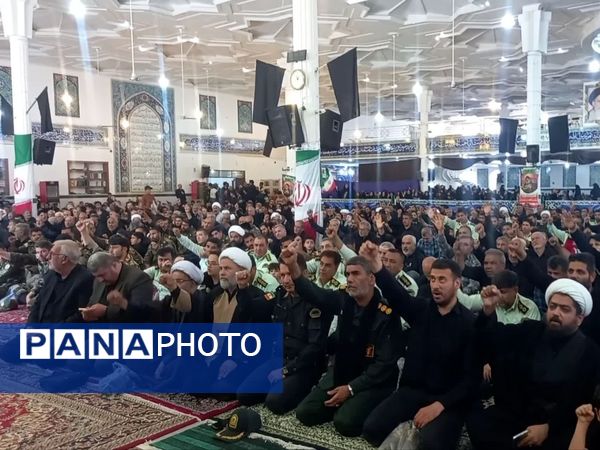 بزرگداشت شهدای اقتدار با حضور مردم شیعه و اهل سنت تربت‌جام