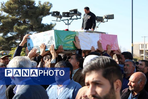 پیکر شهید گمنام، مهمان آسمانی شهرستان تربت‌جام