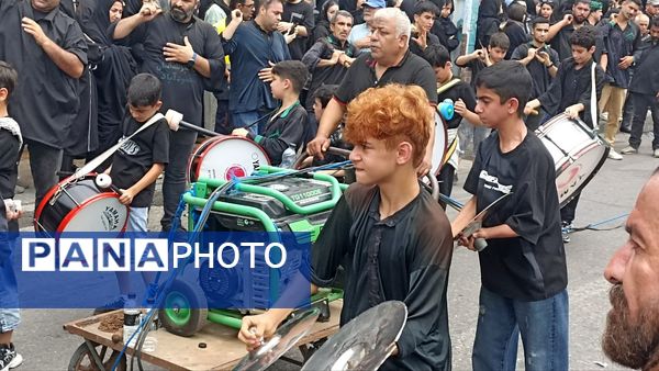 رنگ و بوی سوگواری عاشورا در محمودآباد 