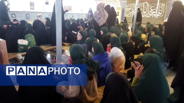 اعزام دانش‌آموزان دختر قائمشهری به اردوی راهیان نور