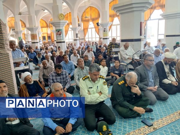 نماز عبادی سیاسی جمعه در شهرستان خلیل آباد 