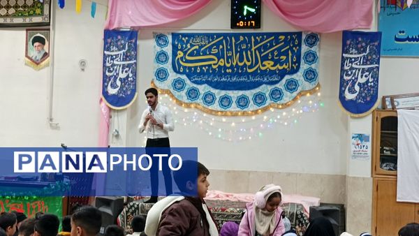 مراسم ولادت امام علی (ع)و سالگرد شهادت حاج قاسم سلیمانی در مسجد چهارده معصوم الغدیر