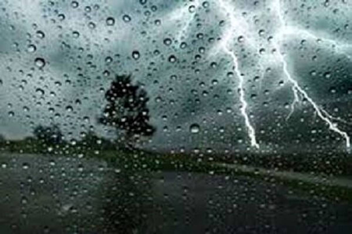 وقوع رگبار باران و وزش باد شدید موقت در اغلب استانها طی روزهای آینده
