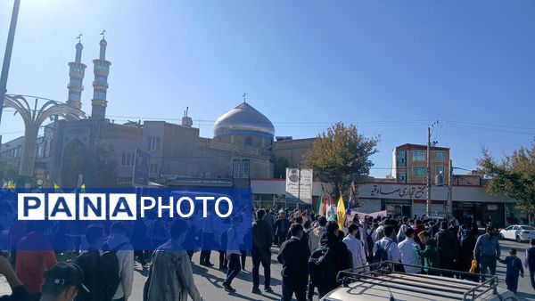 برگزاری راهپیمایی ۱۳ آبان ماه در تویسرکان