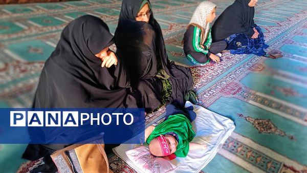  مراسم شیرخوارگان حسینی در شهرستان مارگون