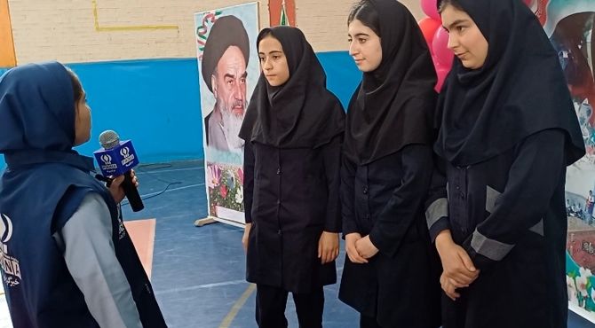 حس و حال دانش آموزان از اردوی تمشک شیروان