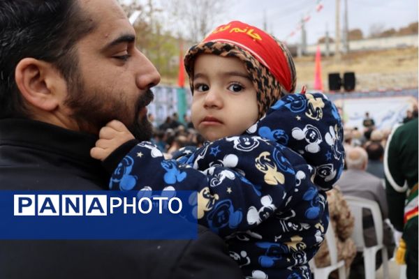 تشییع پیکر مطهر شهید گمنام در جوانرود