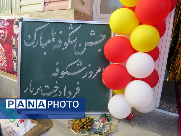 جشن شکوفه ها مدرسه ۱۷شهریور