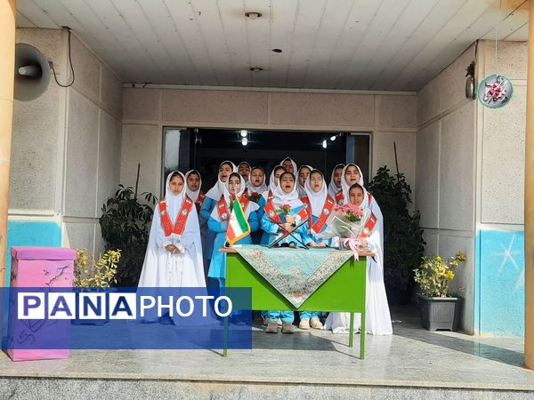 روز درختکاری و نیکوکاری در دبستان ارشاد قائمشهر