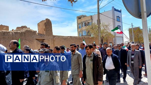 حضور گسترده مردم جاجرم در راهپیمایی روز قدس