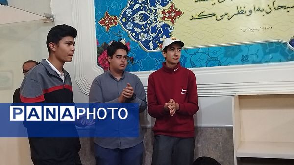 جشن میلاد حضرت زینب (س) و قرائت زیارت عاشورا در دبیرستان شاهد ابوذر غفاری نیشابور 