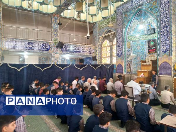 برگزاری اولین نماز جماعت سال تحصیلی جدید دبستان حضرت قاسم ابن الحسن (ع)