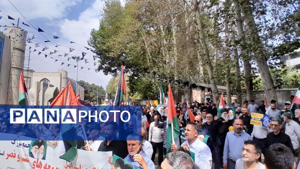 جمعه‌های «خشم و نصر» در استان البرز علیه جنایات صهیونیست‌ها 
