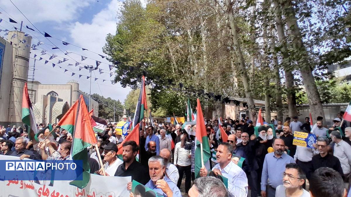 جمعه‌های «خشم و نصر» در استان البرز علیه جنایات صهیونیست‌ها 