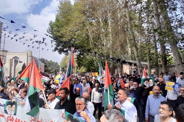جمعه‌های «خشم و نصر» در استان البرز علیه جنایات صهیونیست‌ها 