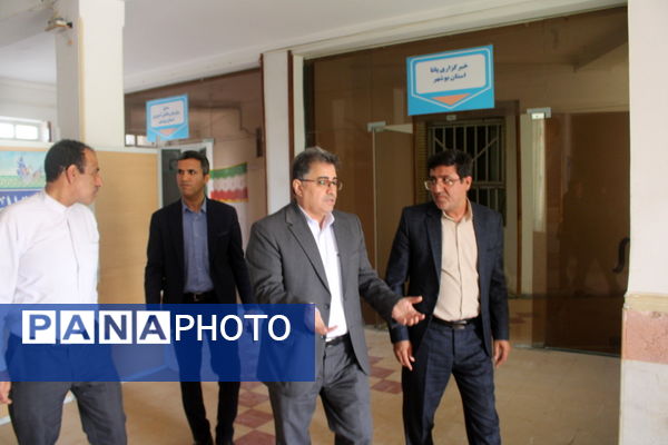 تقدیر از مدیر و کارکنان سازمان دانش‌آموزی استان بوشهر