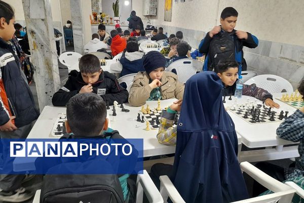 مسابقات منطقه ای شطرنج در مقطع ابتدایی در شهرستان قدس