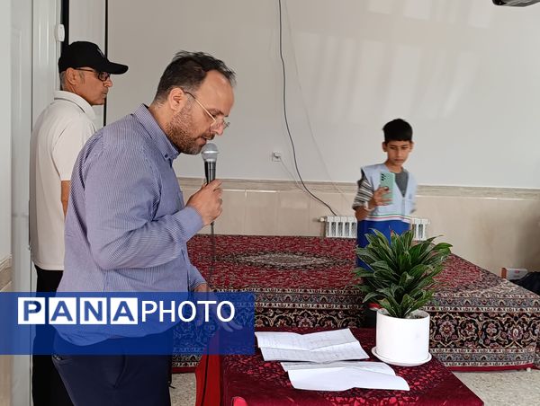 افتتاح سالن چند منظوره در دبستان پسرانه حضرت صاحب الزمان (عج)
