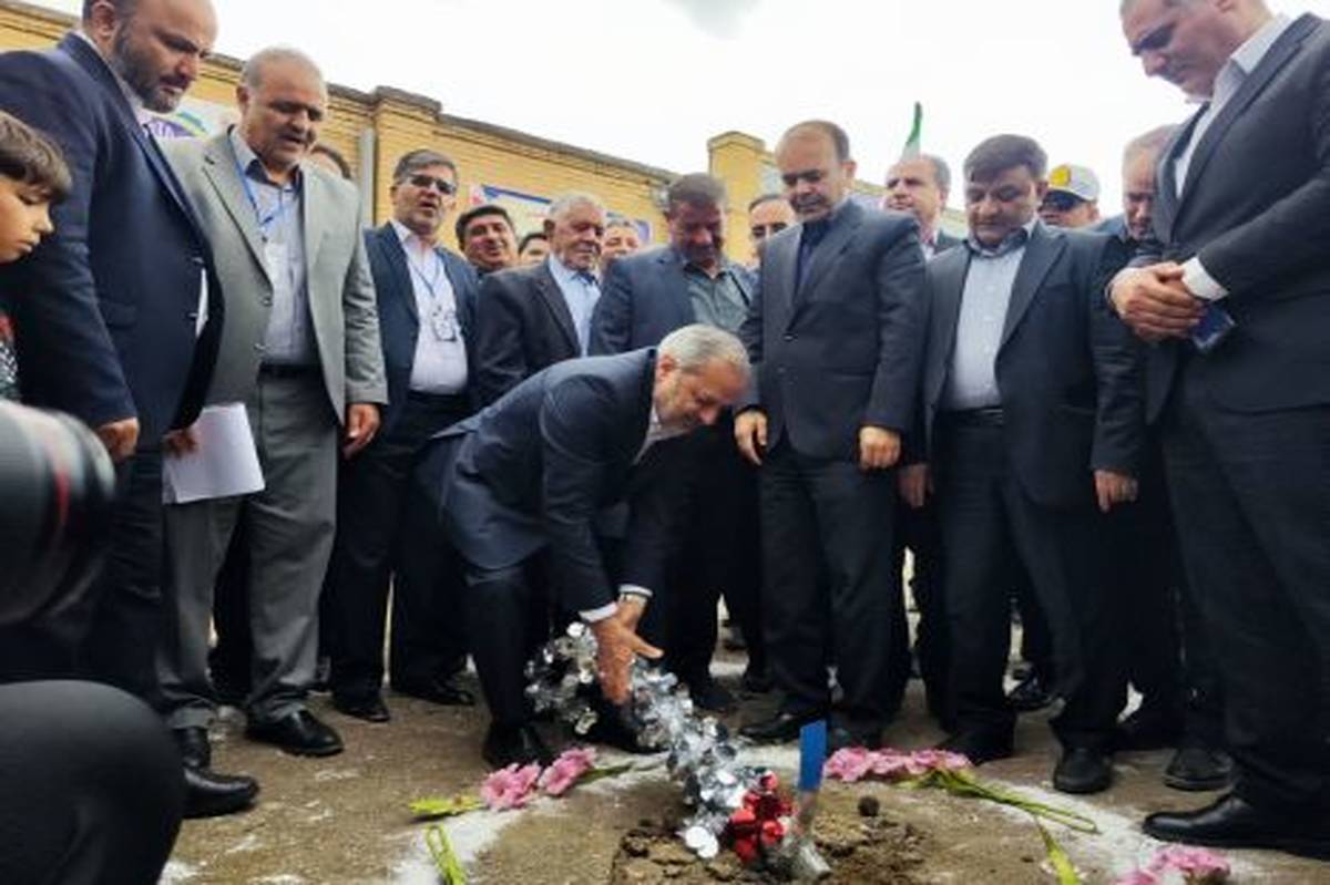 کلنگزنی ۲ مدرسه در منطقه مهربان آذربایجان شرقی