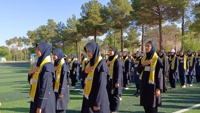 کسب مهارت جمعی در  پیش اردوی ملی پیشتازان دختر فارس 