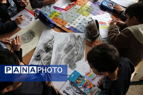  افتتاح جشنواره «امید فردا» در مدرسه شاهد ده دی ورامین