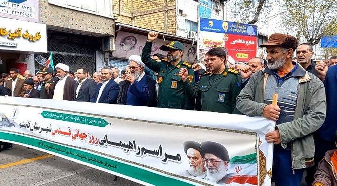 حماسه قائمشهری‌ها در روز جهانی قدس