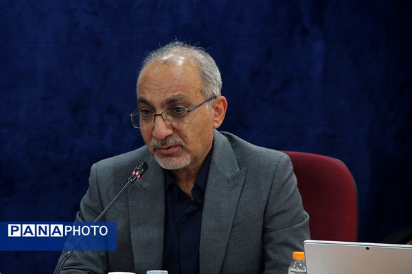 نشست خبری رئیس سازمان نوسازی،‌ توسعه و تجهیز مدارس