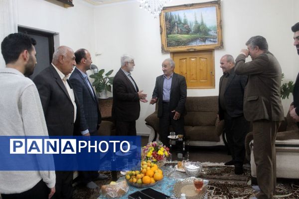 دیدار با مدیران سابق آموزش و پرورش گلوگاه به مناسبت هفته معلم