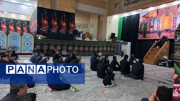 عزاداری ماه محرم در مسجد پیامبر اعظم شهرستان جم